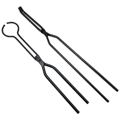 Black Barbell-Style Steel Centrifugal Crucible Tongs Demolding Mold-Making Tools Gold-Beating Clamping Tools Model GH DIY Tool