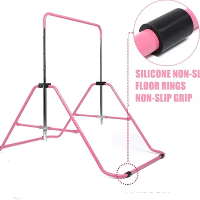 Adjustable Height Folding Bar Racks Home Fitness Equipment Trainer Children's Bar