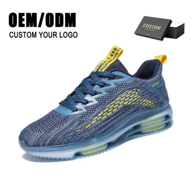 2024 Men's Luxury Running Sports Sneakers Anti-Slip Canvas Upper Material Comfortable Chunky Casual Shoes Wholesale