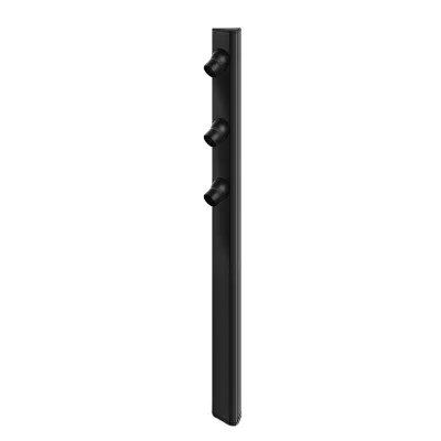 Industrial Style Rotating LED Light Bar Showcase Jewelry Display Cabinet LED Lighting