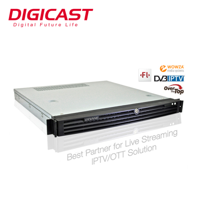 100 Channels Real-time Transfer Protocol Transfer Recording IPTV Streaming Server System