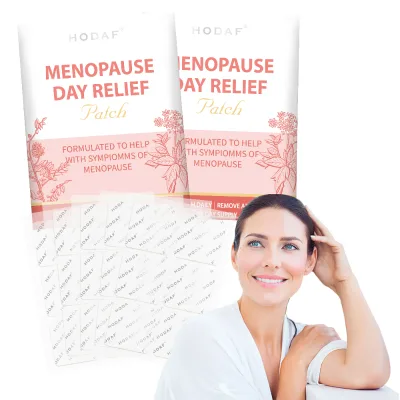 OEM Herbal Menopause Relief Day Patch Women's Mouth and Nasal Body Patches Supplement for Menopause