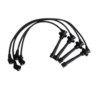 Silicone Ignition Cable Wire Compatible With To-yota Ca-rina&Co-rolla OEM 90919-22211 90919-22285 Ignition Cable Kit