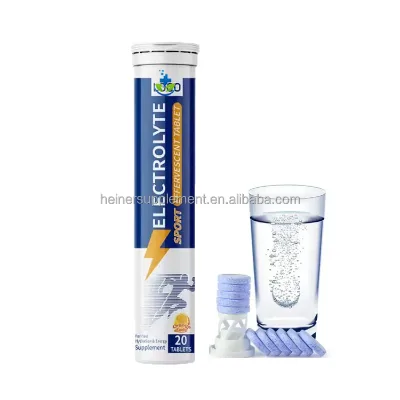 OEM Private Label Electrolyte Energy Drink Effervescent Tablets Sports Nutrition Electrolyte Effervescent Tablets