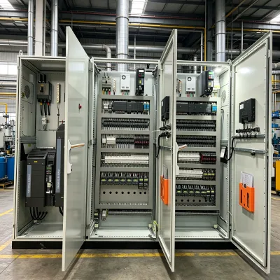 Heavy Duty Dust Proof Electrical Control Cabinet and Panel with Soft Starter and Overload Protection for Mining Conveyor Drive