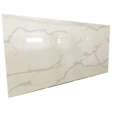 Milky quartz stone with grey lines