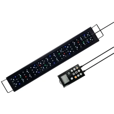 24/7 DIY Mode IP68 Waterproof Full Spectrum Bracket Light 10 Brightness Day Night Cycle Memory Function Aquarium tank Light