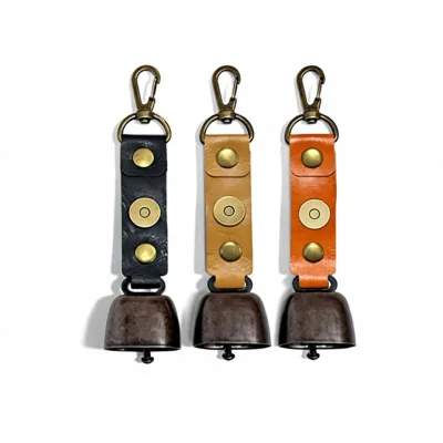 Bear-Bell Camping Atmosphere Wind Chime Pendant Accessory Hiking Reminder Bell Pet Hanging Ornament Bear-Proof Durable Camping