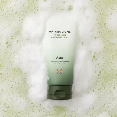 Lance Matcha Cleanser Private Label Gentle Cleansing Remove Sebum Dead Skin Cells Salicylic Acid Facial Cleanser Korean