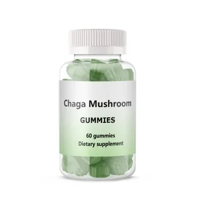 Customized Free Sugar Gummies Supplements Chaga Mushroom Gummies