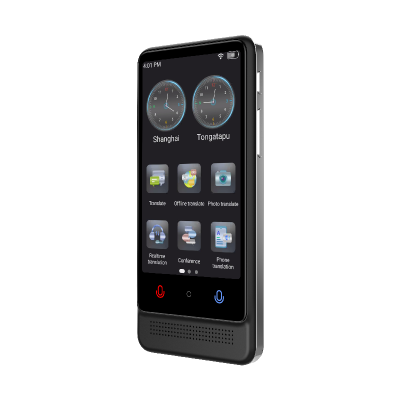 Customized Portable Travel AI Language Translator 22 Offline 138 Online Languages WiFi IPS Polish Spanish Brands Included