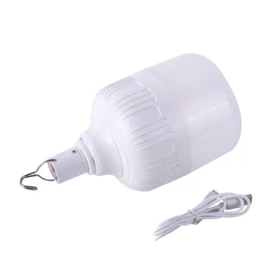 Energy Saving Rechargeable USB LED E27 Emergency Bulb with 4-6 Hours Backup for Camping and Home Use
