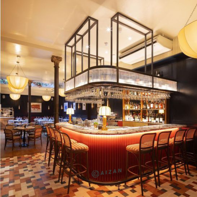 Modern Red bar Counter Restaurant Home Luxury Bar Design Customized Size