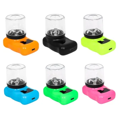 Wholesale Modern Plastic Portable LED USB Charging Rechargeable Electric Dry Herb Grinder