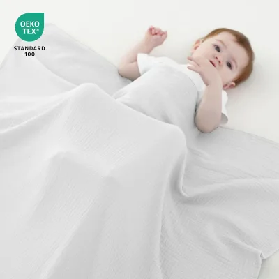 Wholesale Custom Newborn Towel Muslin Cotton Baby Bath Towel Soft Comfortable Infant Wrap Blanket Baby Products