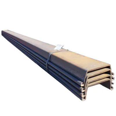 Large Quantity SP3A Steel Sheet Pile in Stock U Type 400x150x13.1 Tablestaca Hot Rolled Steel Sheet Pile With High Quality