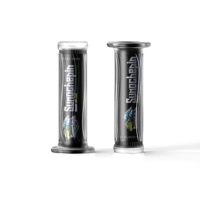 For NMAX155 XMAX300 PCX300 Benelli New Jingzhan Transparent Rubber Handlebar Grip Covers SMCP42 for Customization