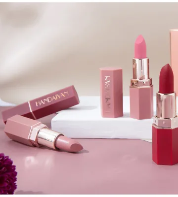 China Factory Wholesale New Design High Quality Private Label Vegan Matte Lipstick Set