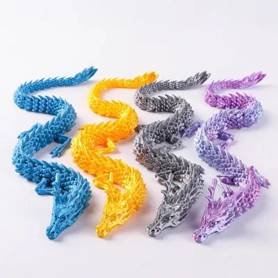Children's Promotion Toy 3d Printed Creative Animals & Dinosaurs 30cm Toys for Kids Fun Animals Dinosaurs Action Figure Gift