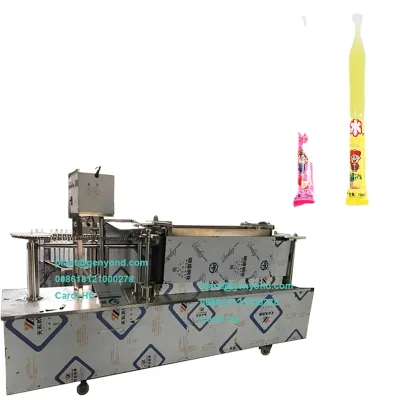 Factory Genyond 6000-15000 Pcs/h Ice Pops Drink Making Plant Production Line Ice Lolly Soft Tube Filling Sealing Machine