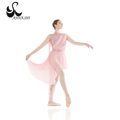 Spandex Sequin Dance Costume Dress