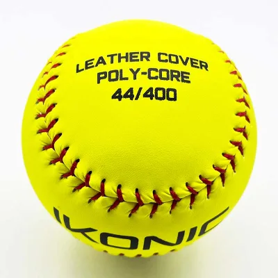 High Quality Spily Leather Softball, COR44, 400LBS Slow Pitch Softball, Custom Logo Softball