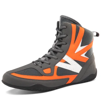 Top Quality Wrestling Shoes Squat Combat Fight Fitness Gym Training Boxing Shoes