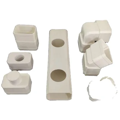 100*50mm 100*100mm Cap Plugs square Agricultural PVC NFT Channel Hydroponic Pipes Plastic Pipe for Hydroponic Nft Pvc Channel