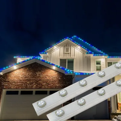 Aluminium SMD 3030 2835 12LEDs/M DC 12V / 24V Diffuse Reflection Backlit LED Bar Strips for Advertising Display