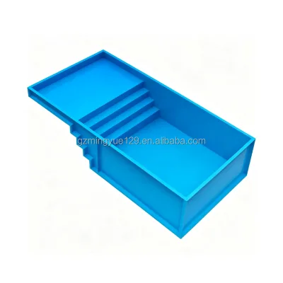 The Prefabricatedglass Fiber Buried-shell Outdoor Swimmingpool Is Suitable for Backyard Concrete-built Residentialswimming Pools