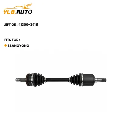 Industrial Grade Front Drive Shaft CV Axle for SsangYong (2.0 4WD) 41300-34111