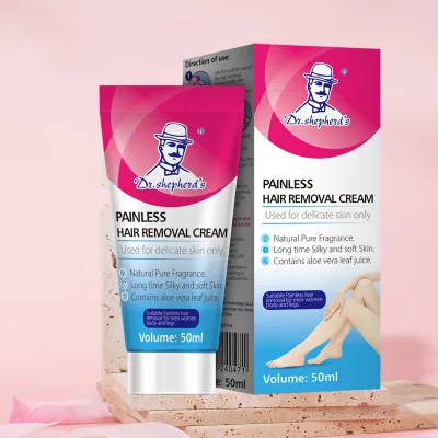 Hot Selling Cream Hair Remover Face Body Natural Permanent Hair Removal for Intimate Parties