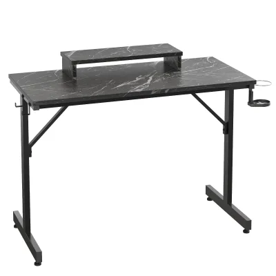 Height Adjustable Ergonomic Sit Stand Manual Stand-up Sit-stand Computer Lift Table Laptop Desk