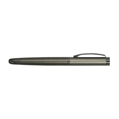 Gun Metal Fountain Pen Writing Pens Elegant Fancy Nice Business Gift Pen for Signature Executive Corporate Office Supplies