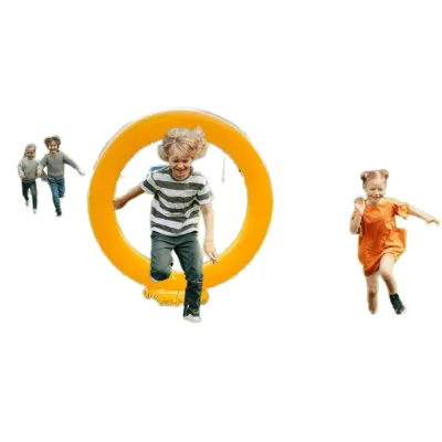 Inflatable Plastic Jump Sonic Rings for Boys and Girls Kids Toys for Birthday Party Decorations