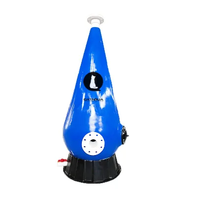 Authentic Indoor Fish Farming Equipment 63 Flange Oxygen Generator O2 FRP Material Fish Pond Oxygen Generator