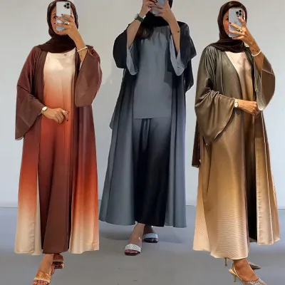 Wholesale Popular Abaya Indonesian Prayer Dress Muslim Prayer Dress for Women Floral Prayer Dress