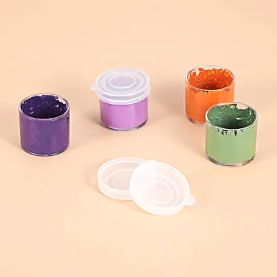 19 pcs paint Plastic Storage bottles set Sinoart Art supplies Plastic Storage Cup With Lid
