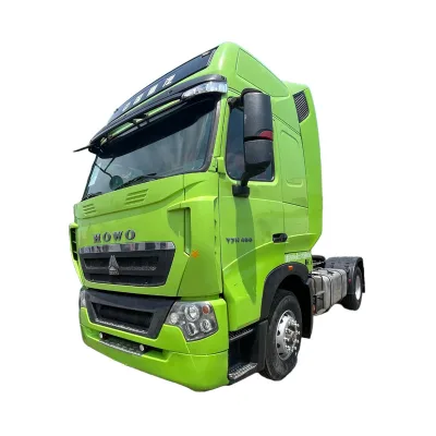 2022 HOWO 4x2 480HP Used Semi Truck Left Hand Drive Low Mileage 20000km Like New Condition with Air Conditioner