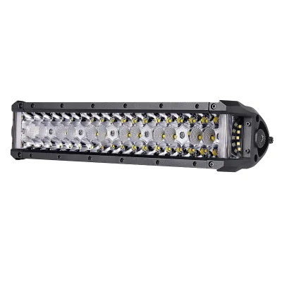 2024 Side Shooter Car Offroad 10W LED Work Light Bar 4x4 Off Road Light Kit 10-50 Inch Slim Spot Driving Combo Lightbar