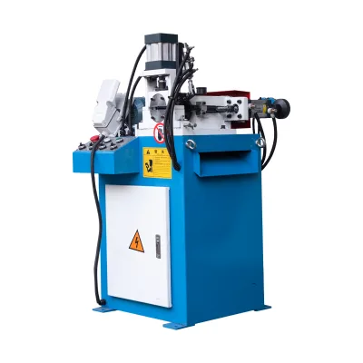 Powerful Polishing Chamferring Cross-cut Machine Grinding Loadin Aluminum Cutter Heavy Strong Double Head Chamfering Machine