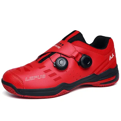 High Quality Microfiber Breathable Badminton Shoes for Men's and Women's Professional Competition Training