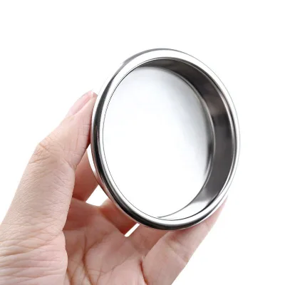 58mm Metal Eco-Friendly Espresso Machine Backflush Insert Blank Blind Filter Portafilter Basket