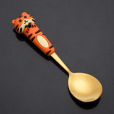 Premium Tiger Shape Handle High Quality Stainless Steel Spoons