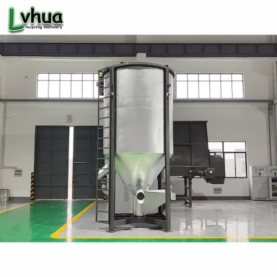 Lvhua Good Price Automatic High Speed Dryer Function Plastic Granules Vertical Mixer