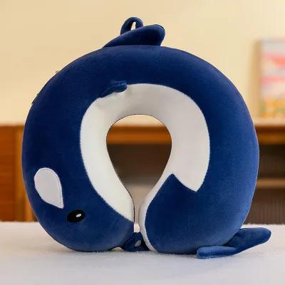 Travel Super Soft Newly Best Selling Lovely Plush Massage Fashion Design Animal Shaped Neck Pillow Car Neck Rest Pillow