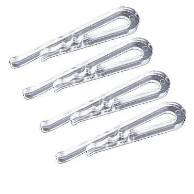 Hot Sale Shirt Collar Clips Plastic Garment Clips for Shirt Packaging Accessory for Clothing Storage and Organization