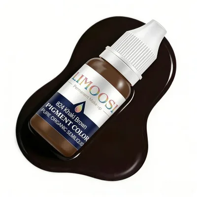 AIMOOSI Wholesale High-end 15ML Organic Color Non-toxic Pigment Original Studio Solution Gold Tattoo Ink