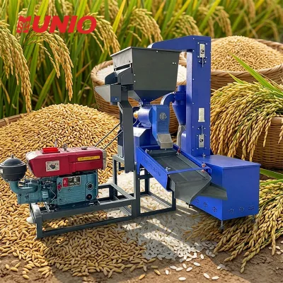 Wholesale Direct Sales Low Broken Rate Uniform Rice Whitening Gear Commercial Paddy Whitening Machine