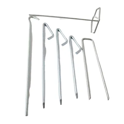 Garden Staples Galvanized Landscape Sod Stakes